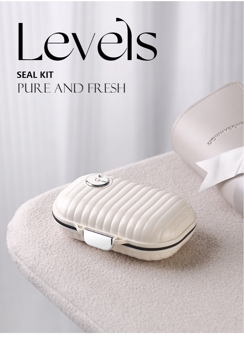 Compact Travel Pill Case with Secure Lock