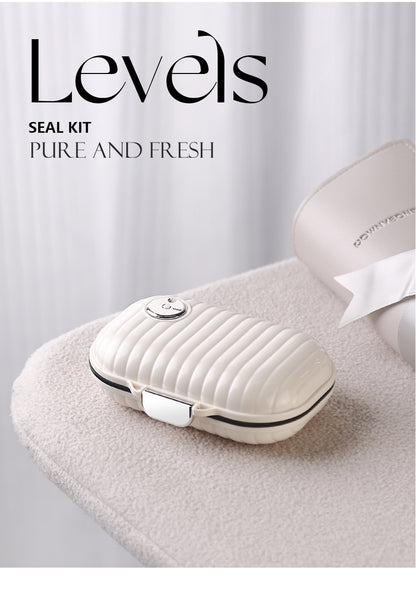 Compact Travel Pill Case with Secure Lock