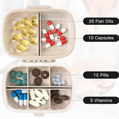 Pill Organizer with Secure Compartments