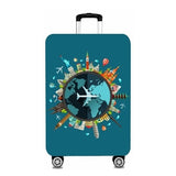 Travel Luggage Cover Spandex Protector for 24" up to 30" Inch Luggage