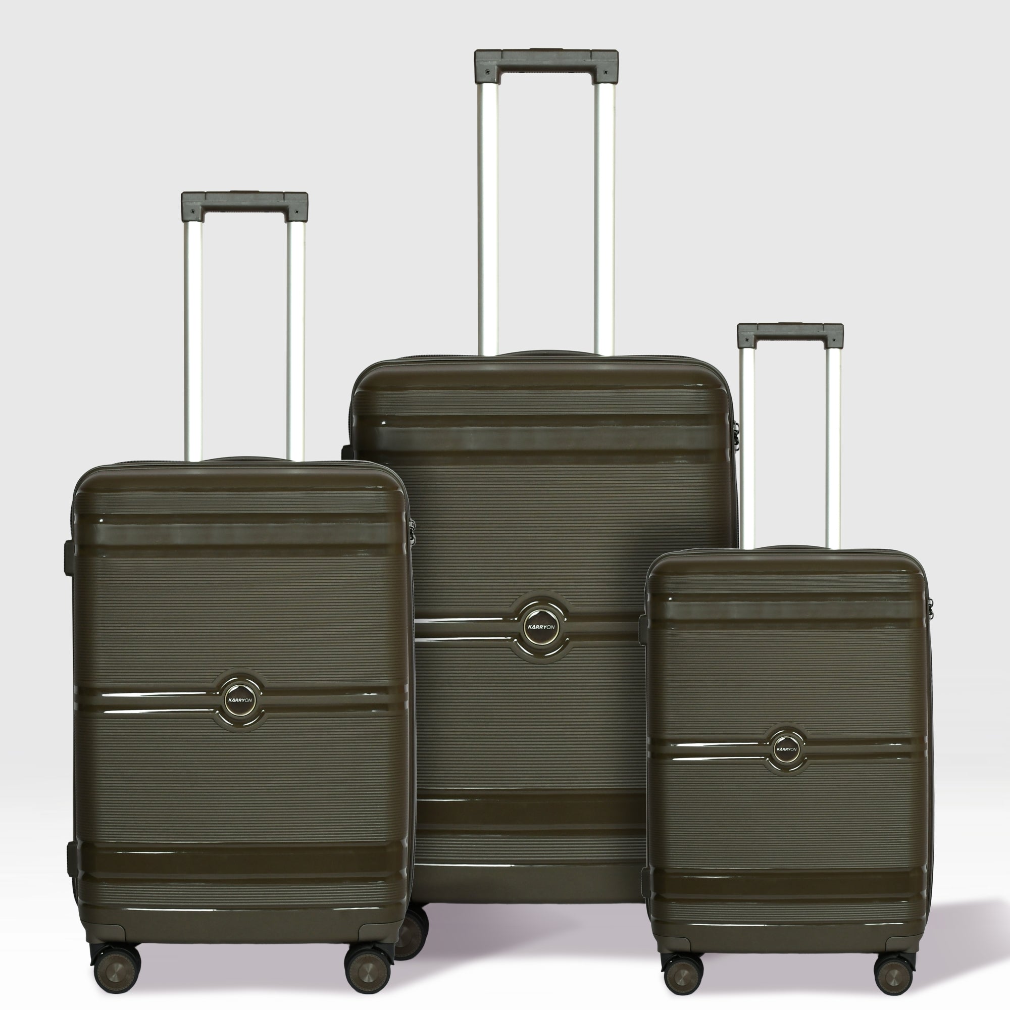 Linear PP Trolley Luggage Set – 20"/24"/28"