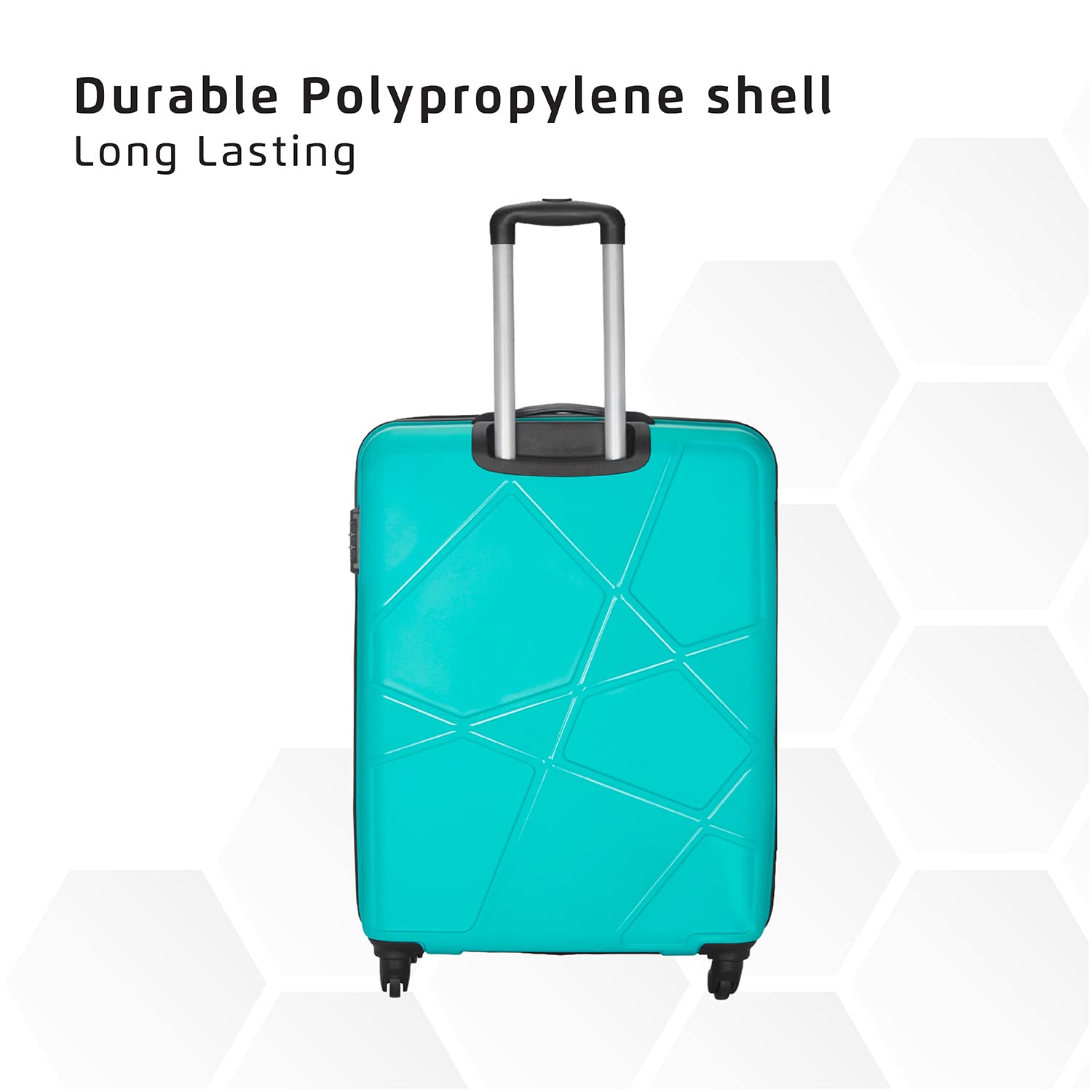 Pentagon Hardside 3PC PP Luggage Set (22/26/30")