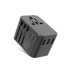 Travelest Universal Travel Adapter 2500W With 2 Usb 2.4A