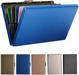 Metallic RFID Card Holder 6 Compartments