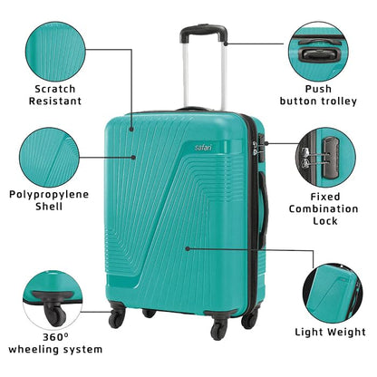 شنطة سفر Safari Zion Hard-Sided Polypropylene