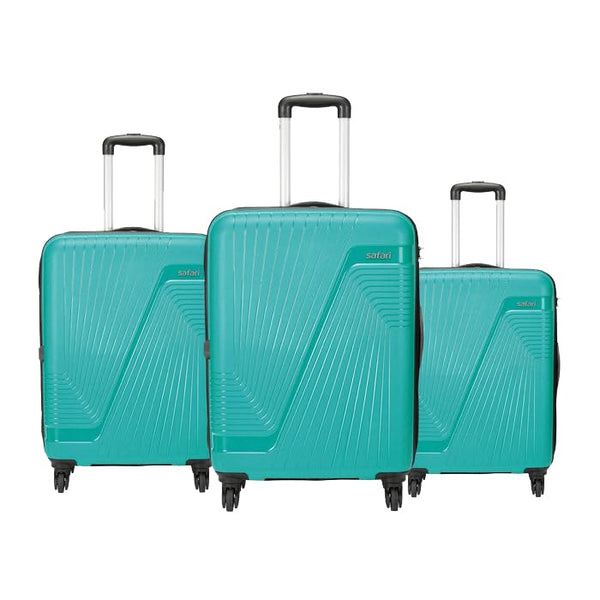 Safari Zion Hard-Sided Polypropylene Luggage Set Of 3