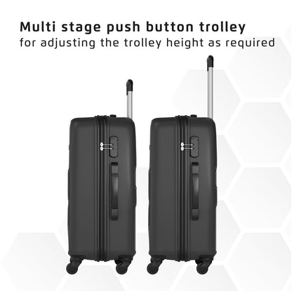 Pentagon Hardside 3PC PP Luggage Set (22/26/30")