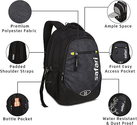 Tribe DLX 19" Backpack - Black