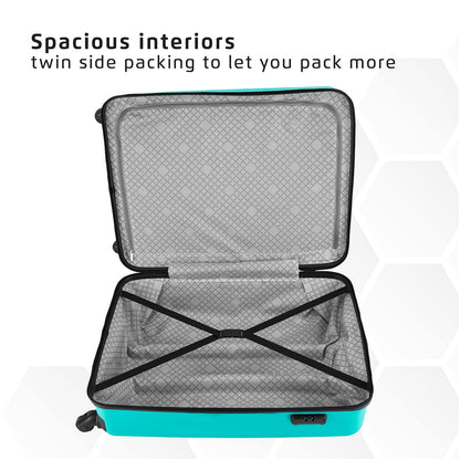 Pentagon Hardside 3PC PP Luggage Set (22/26/30")