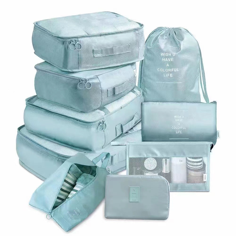 9 PCS Travel Compact Packing Organizers