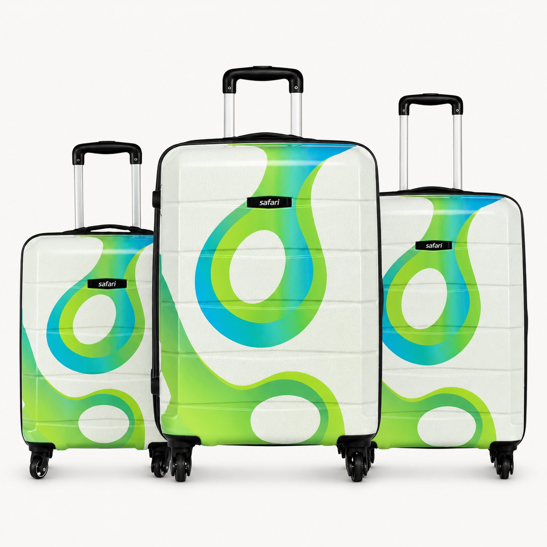 Tiffany Check-In Printed Suitcase Set Of 3