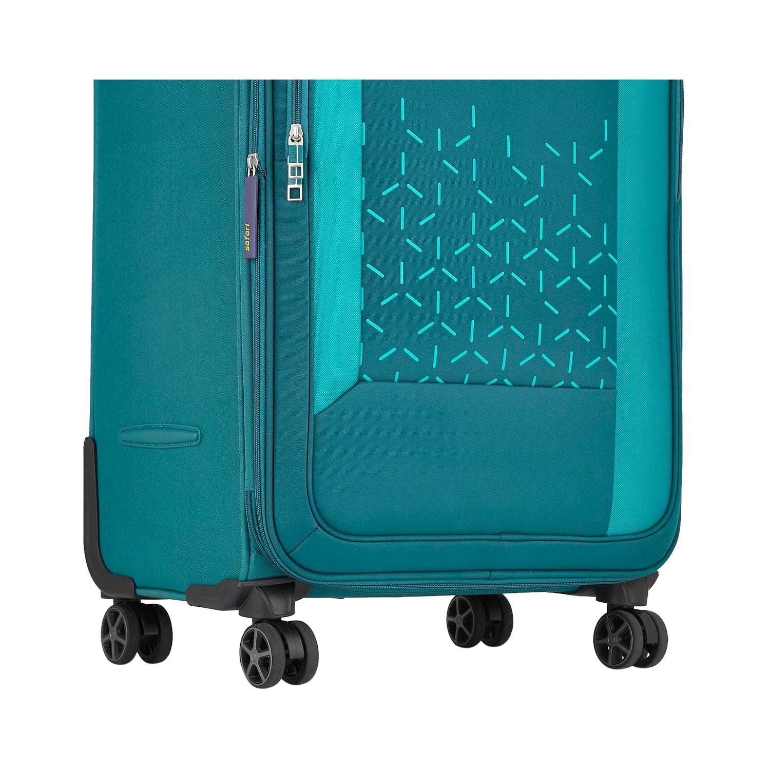 Crystal Soft Body Trolley 3PC Luggage Set (22/26/30")