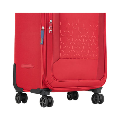 Crystal Soft Body Trolley 3PC Luggage Set (22/26/30")