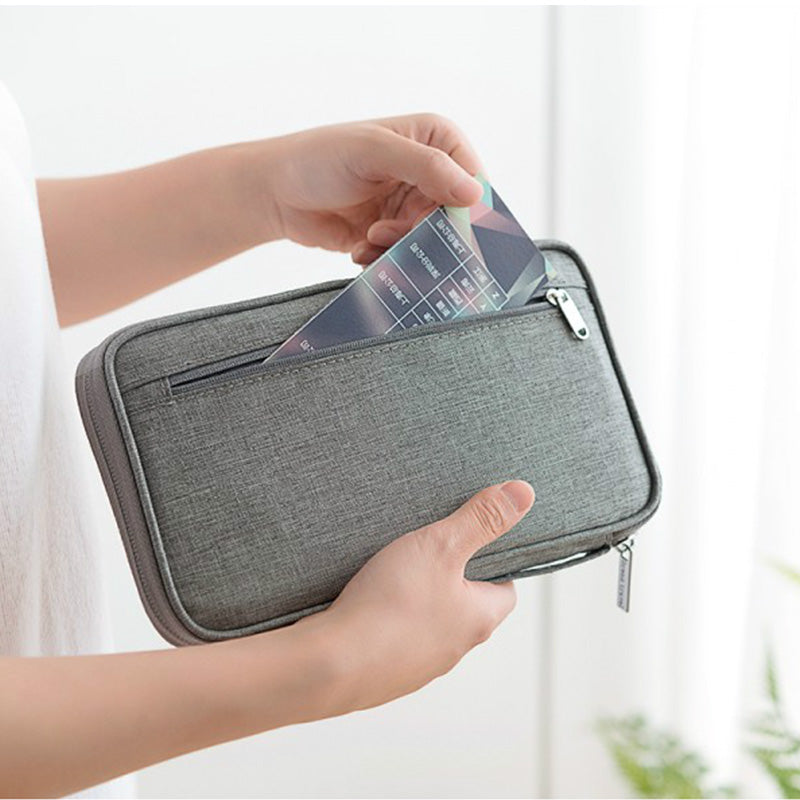 حامل جواز سفر كبير، مستندات عائلية، مستندات، حامل بطاقات