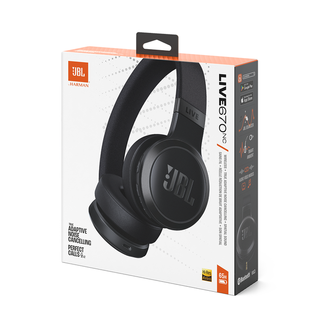 JBL Live 670NC Wireless Headphones