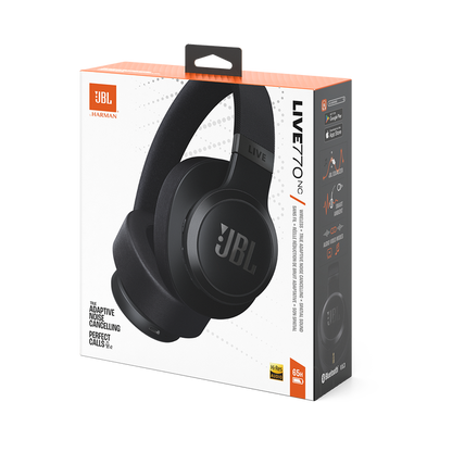 JBL Live 770NC Wireless Headphones – Black