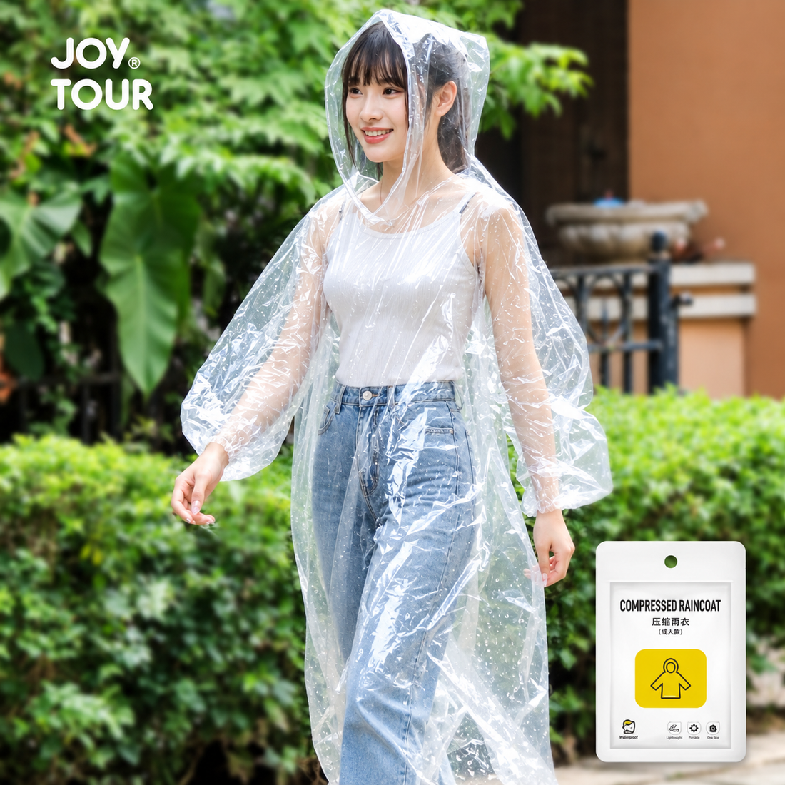 Compressed Raincoat 1 Piece