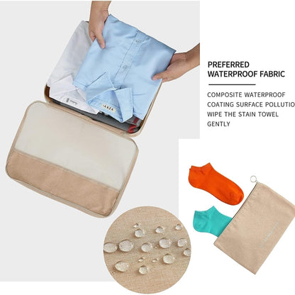 7Pcs Set Travel Compact Packing Organizers