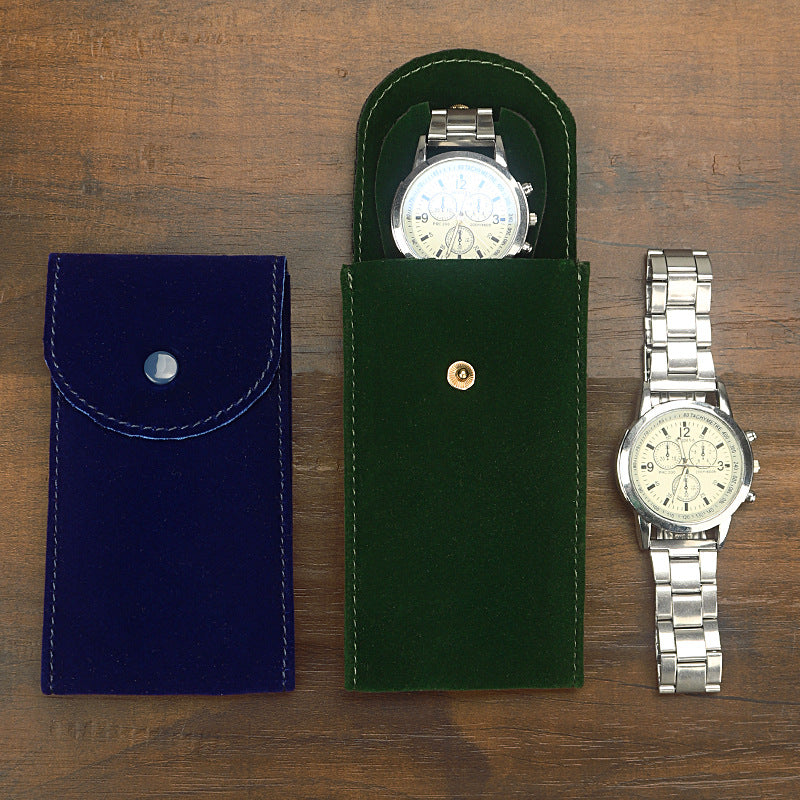 Velvet Watch Storage Pouch