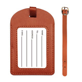 PU Leather Luggage Tag