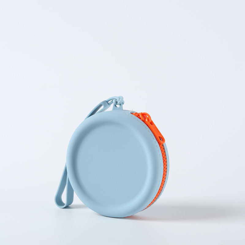 Silicone Coin Purse with Wrist Strap