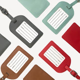 PU Leather Luggage Tag