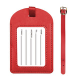 PU Leather Luggage Tag