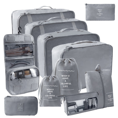 11 Pc Complete Travel Packing Organizers