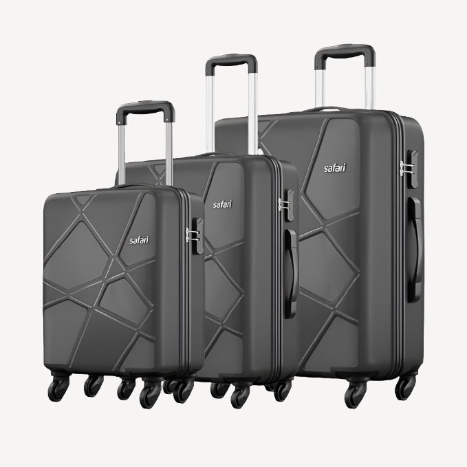 Pentagon Hardside 3PC PP Luggage Set (22/26/30")