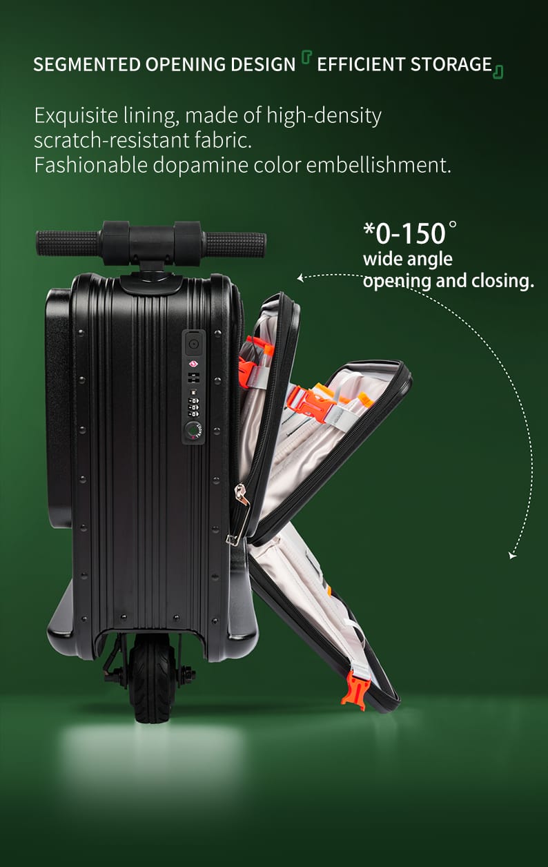 BEKE ES06 Smart Electric LCD Display Suitcase