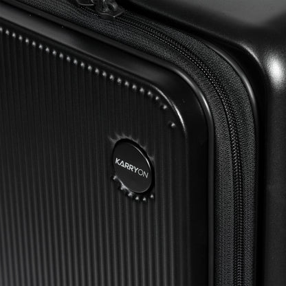 Front-Open 21" Cabin Luggage with detachable bag