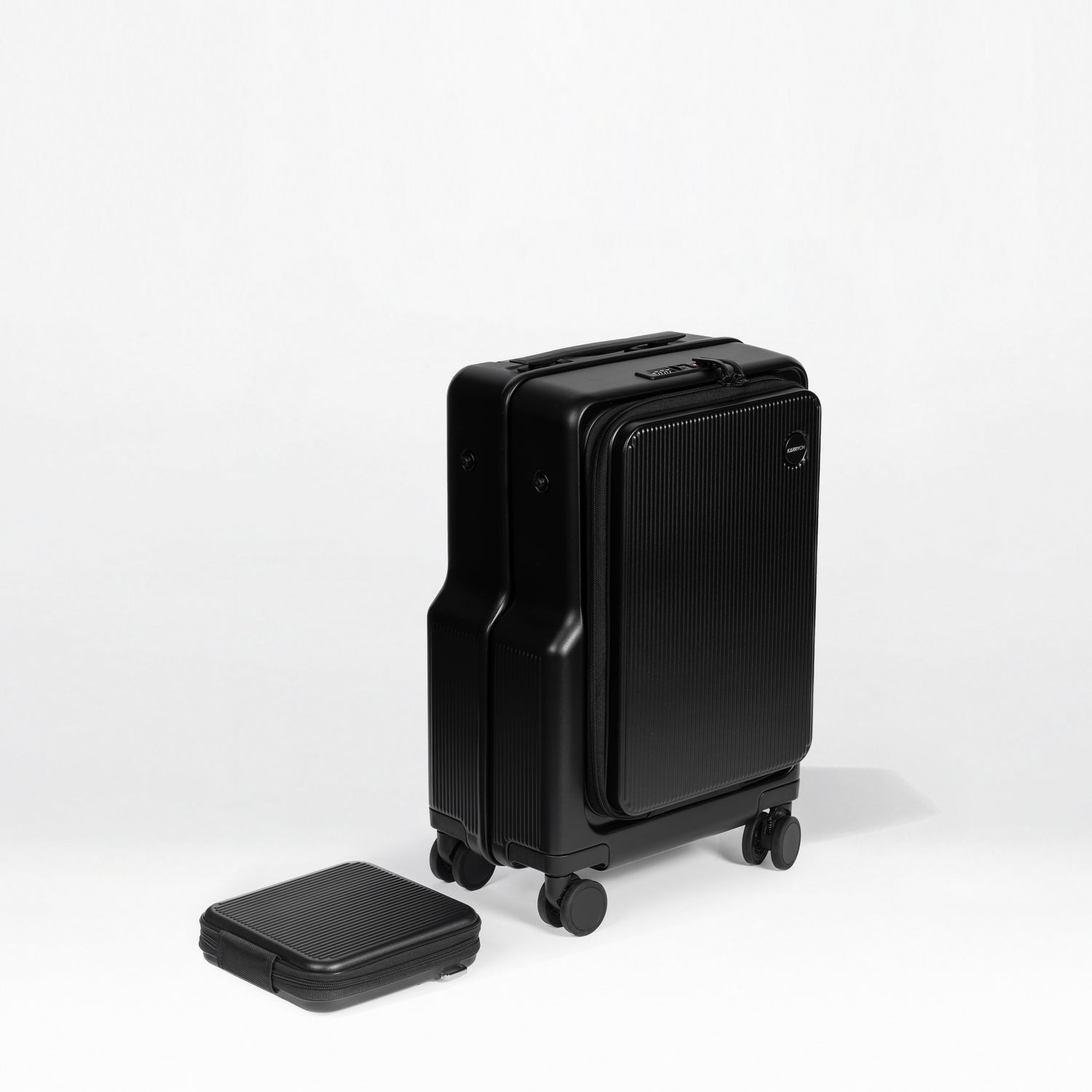 Front-Open 21" Cabin Luggage with detachable bag