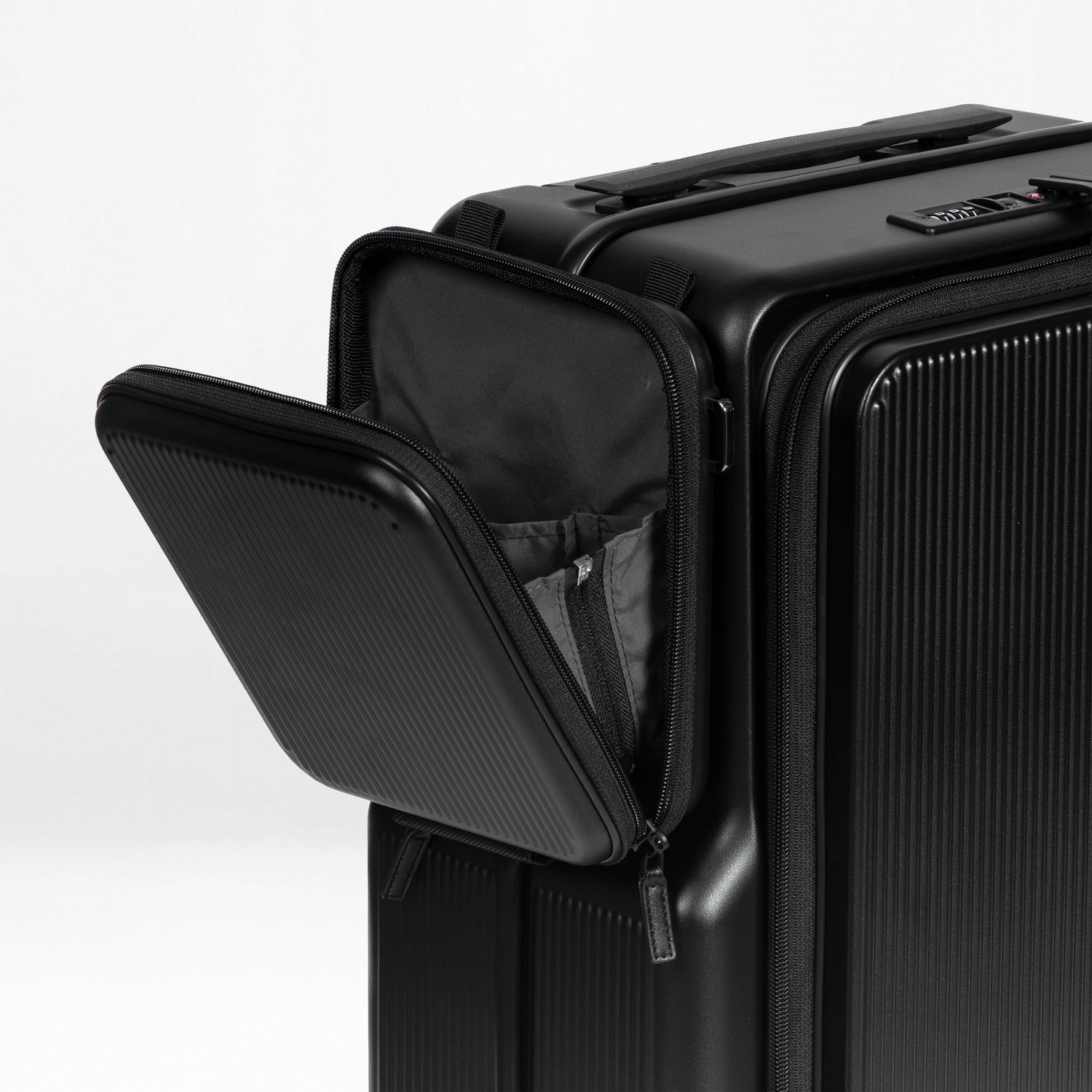 Front-Open 21" Cabin Luggage with detachable bag