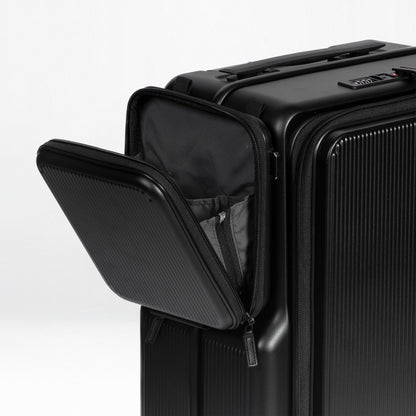 Front-Open 21" Cabin Luggage with detachable bag