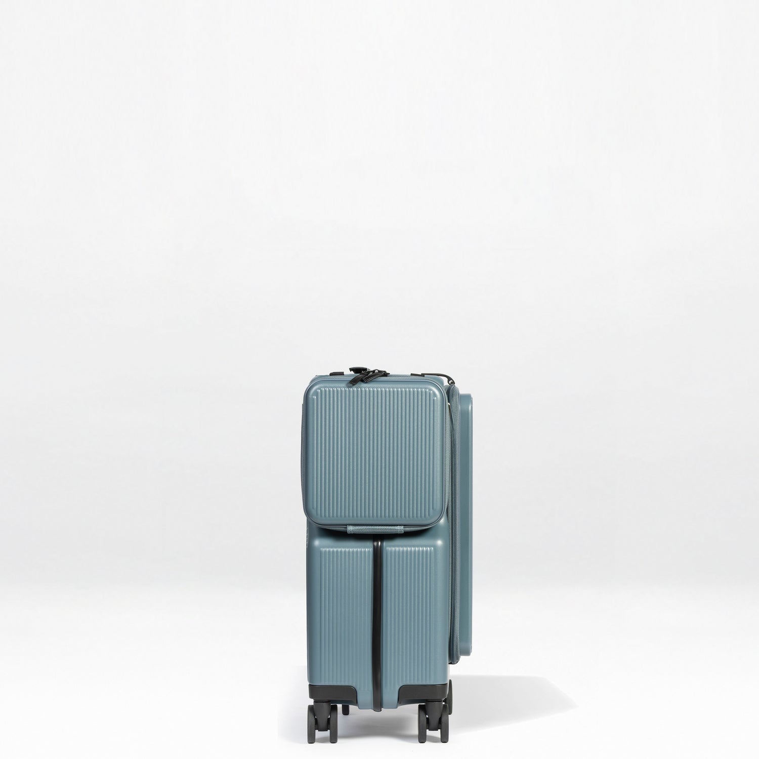 Front-Open 21" Cabin Luggage with detachable bag