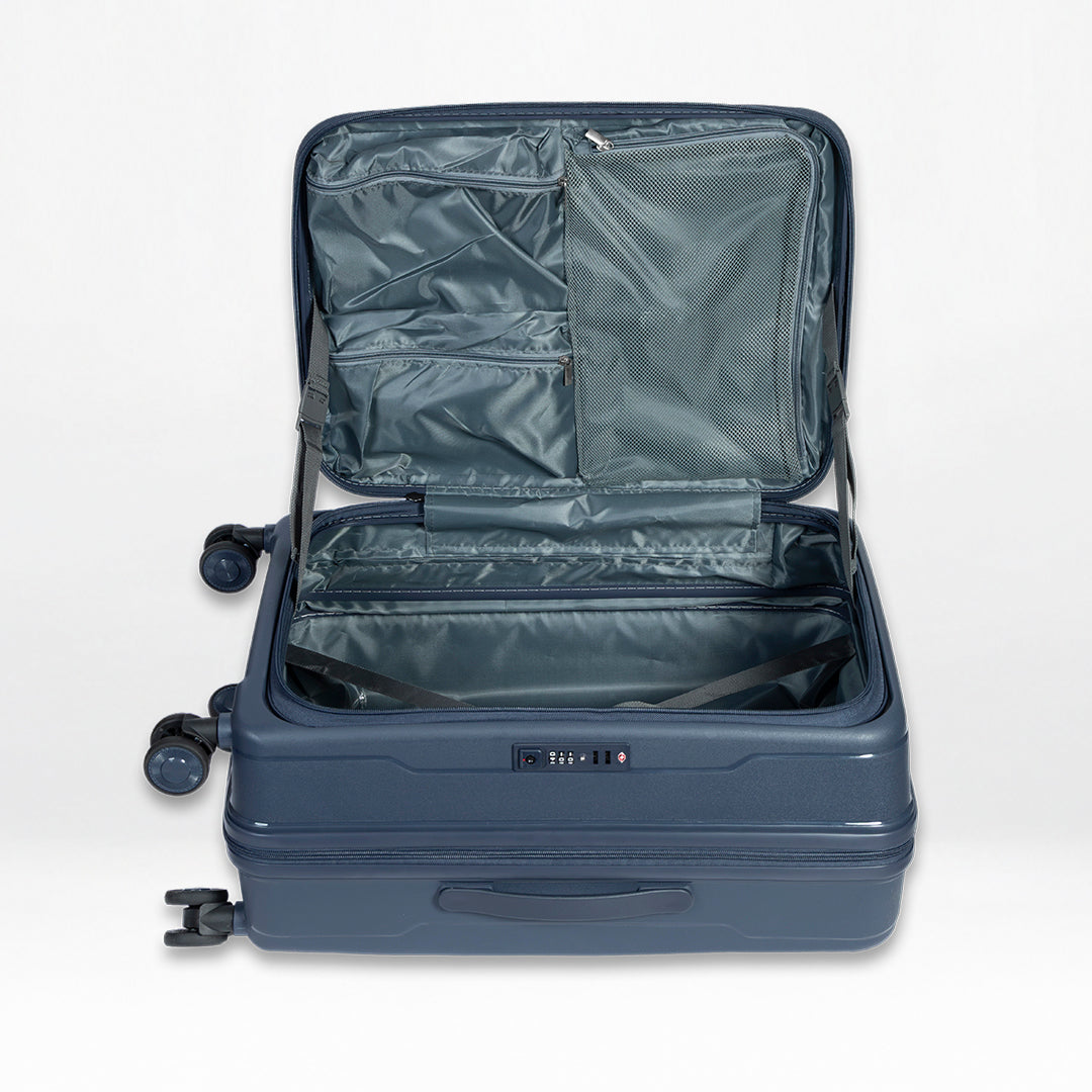 Hardside PP Front Open Luggage Set – 20"/24"/28"