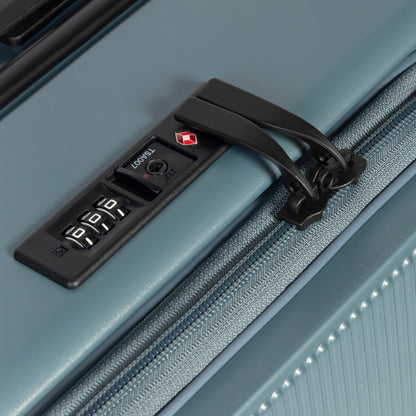 Front-Open 21" Cabin Luggage with detachable bag