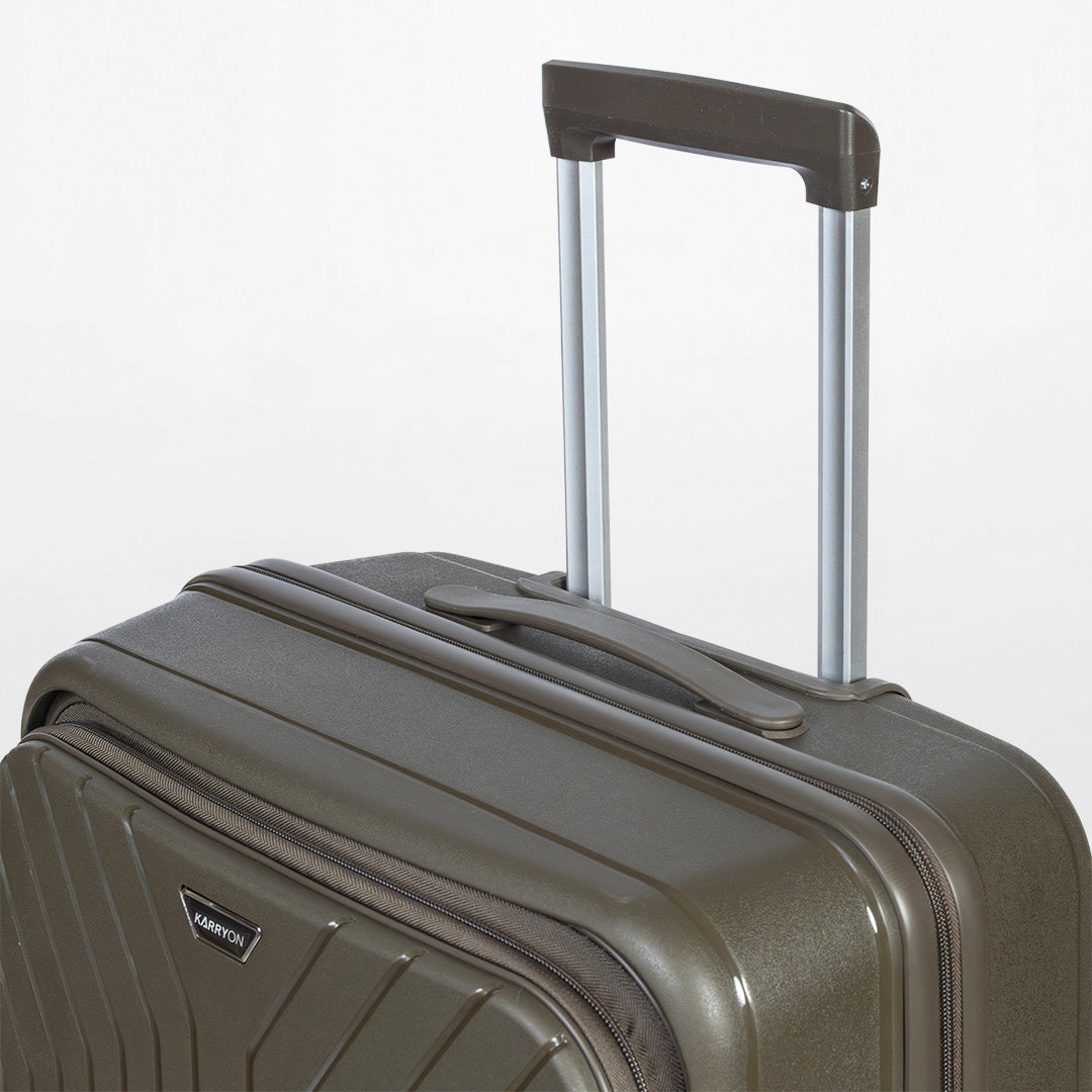 Hardside PP Front Open Luggage Set – 20"/24"/28"