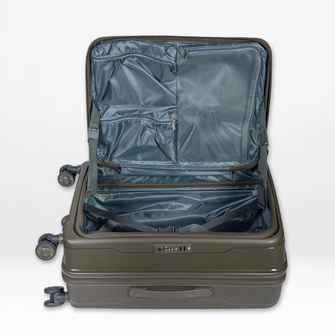 Hardside PP Front Open Luggage Set – 20"/24"/28"
