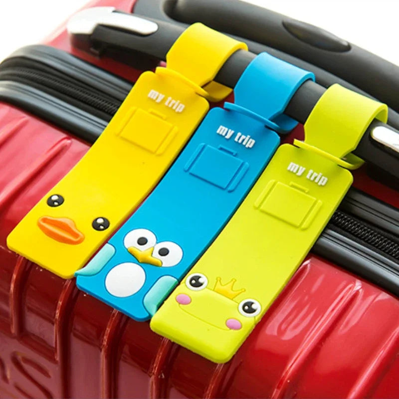 Cartoon Character Luggage Tag