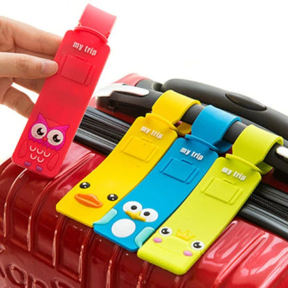 Cartoon Character Luggage Tag