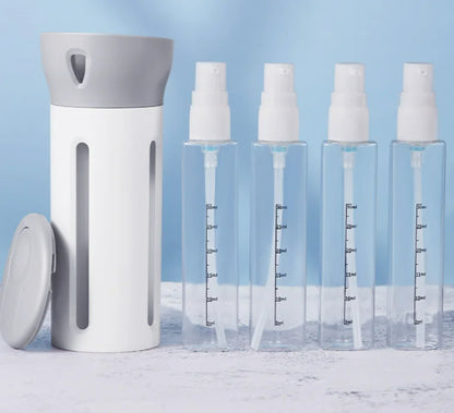 FlipFlow – 4-in-1 Refillable Travel Bottle