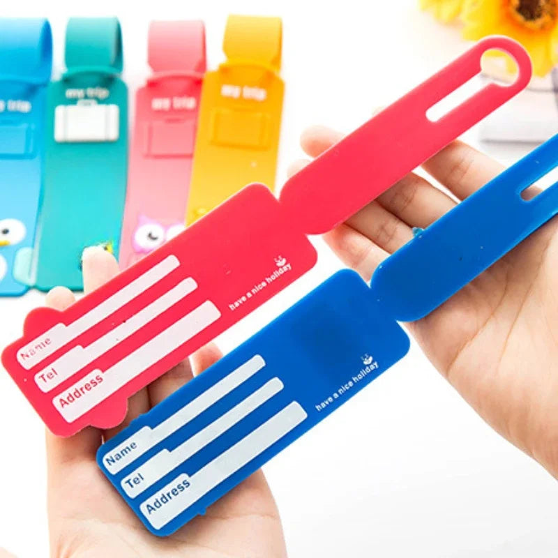 Cartoon Character Luggage Tag