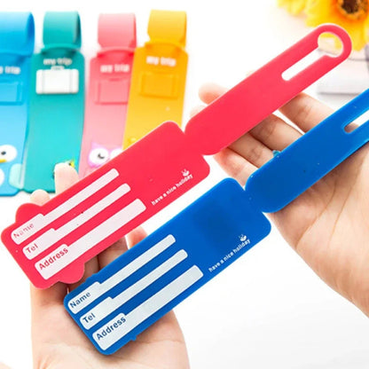 Cartoon Character Luggage Tag