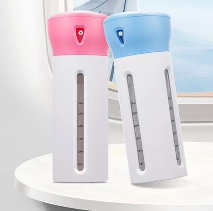 FlipFlow – 4-in-1 Refillable Travel Bottle