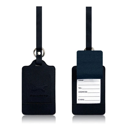 Premium PU Leather Luggage Tag