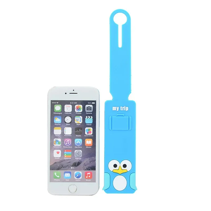 Cartoon Character Luggage Tag