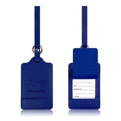 Premium PU Leather Luggage Tag