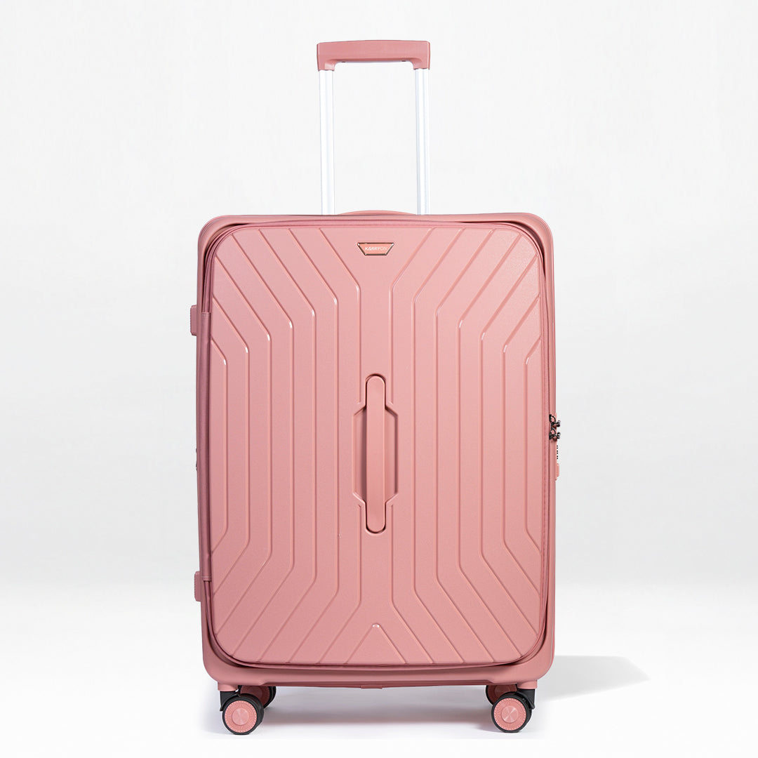 Hardside PP Front Open Luggage Set – 20"/24"/28"