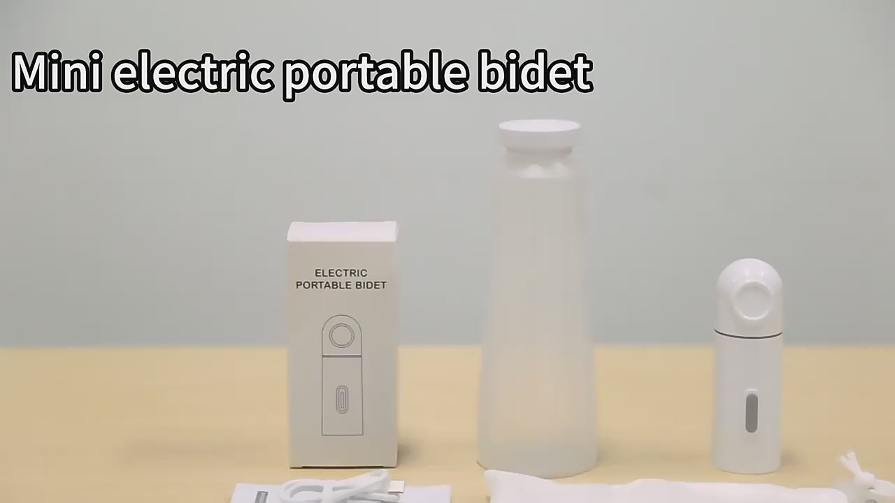 سيفون كهربائي محمول مع زجاجة